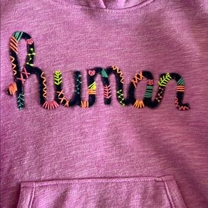 Hooded cat and jack sweatshirt